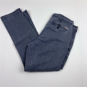 36 X 32 Ralph Lauren Denim And Supply Men’s Grey / Navy Washed Chino Pants